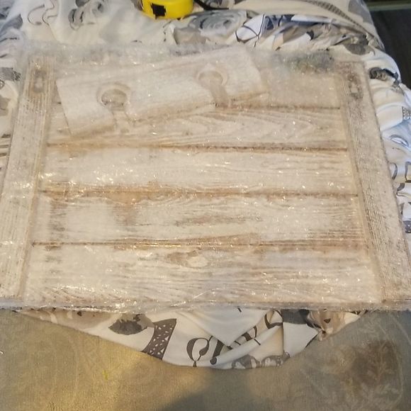 How Retirees Tells Time Farmhouse Chic Wooden White Washed Wall Decor New - Picture 7 of 10